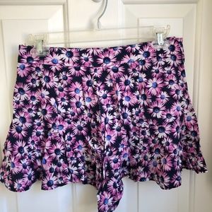 LF Rumor Boutique Floral Flowy Shorts